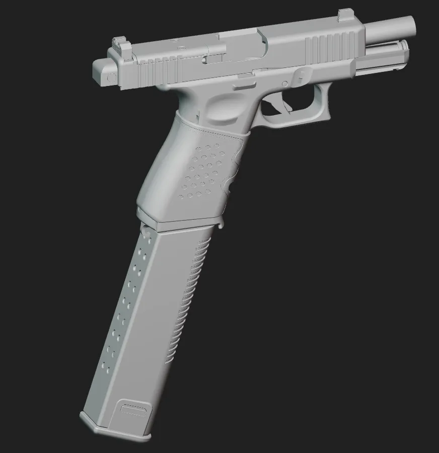 G19 Hush — CAD view 1