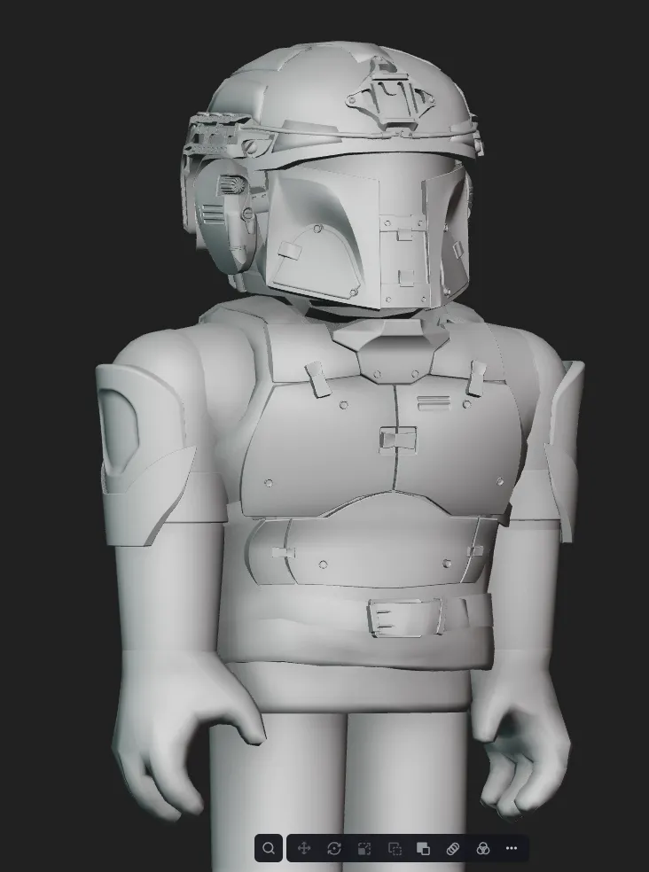 Body Armor — CAD view 1