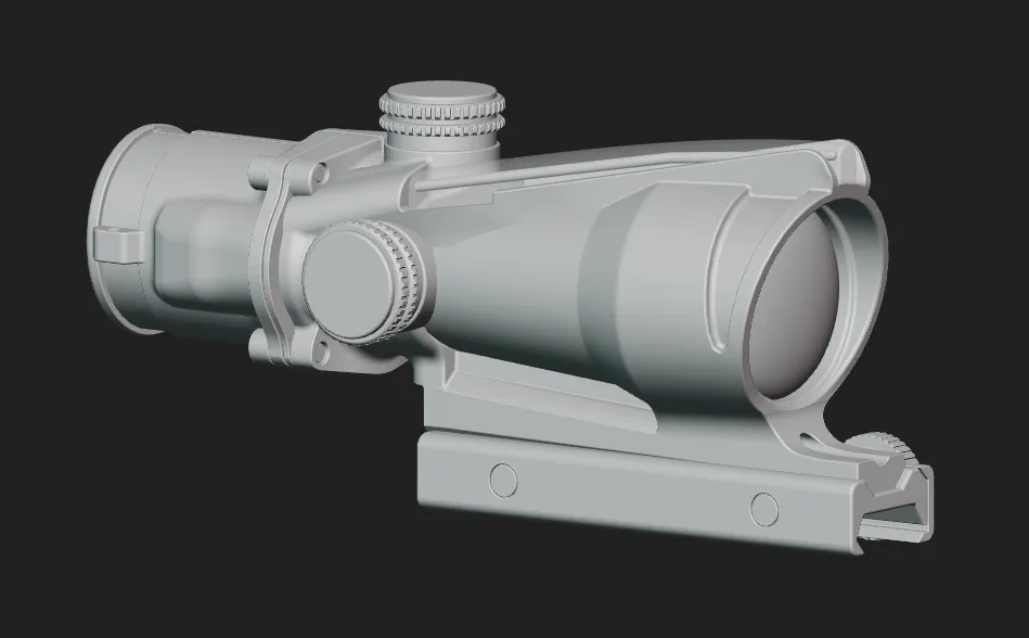 ACOG Optic — CAD view 1