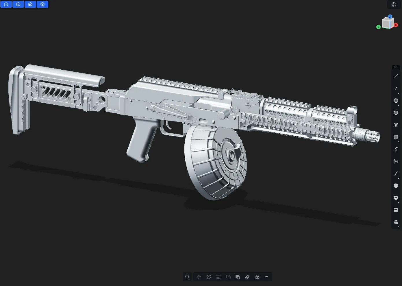 AK Platform — Legacy & Current — CAD view 10