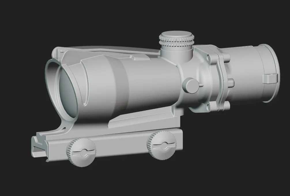 ACOG Optic — CAD view 2