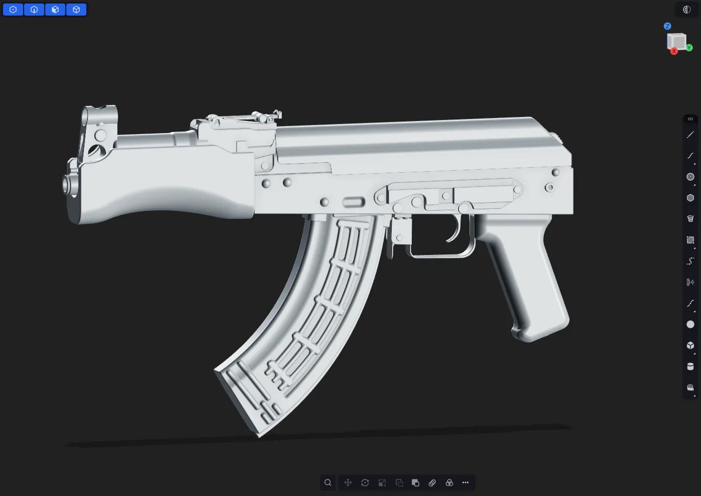 AK Platform — Legacy & Current — CAD view 2