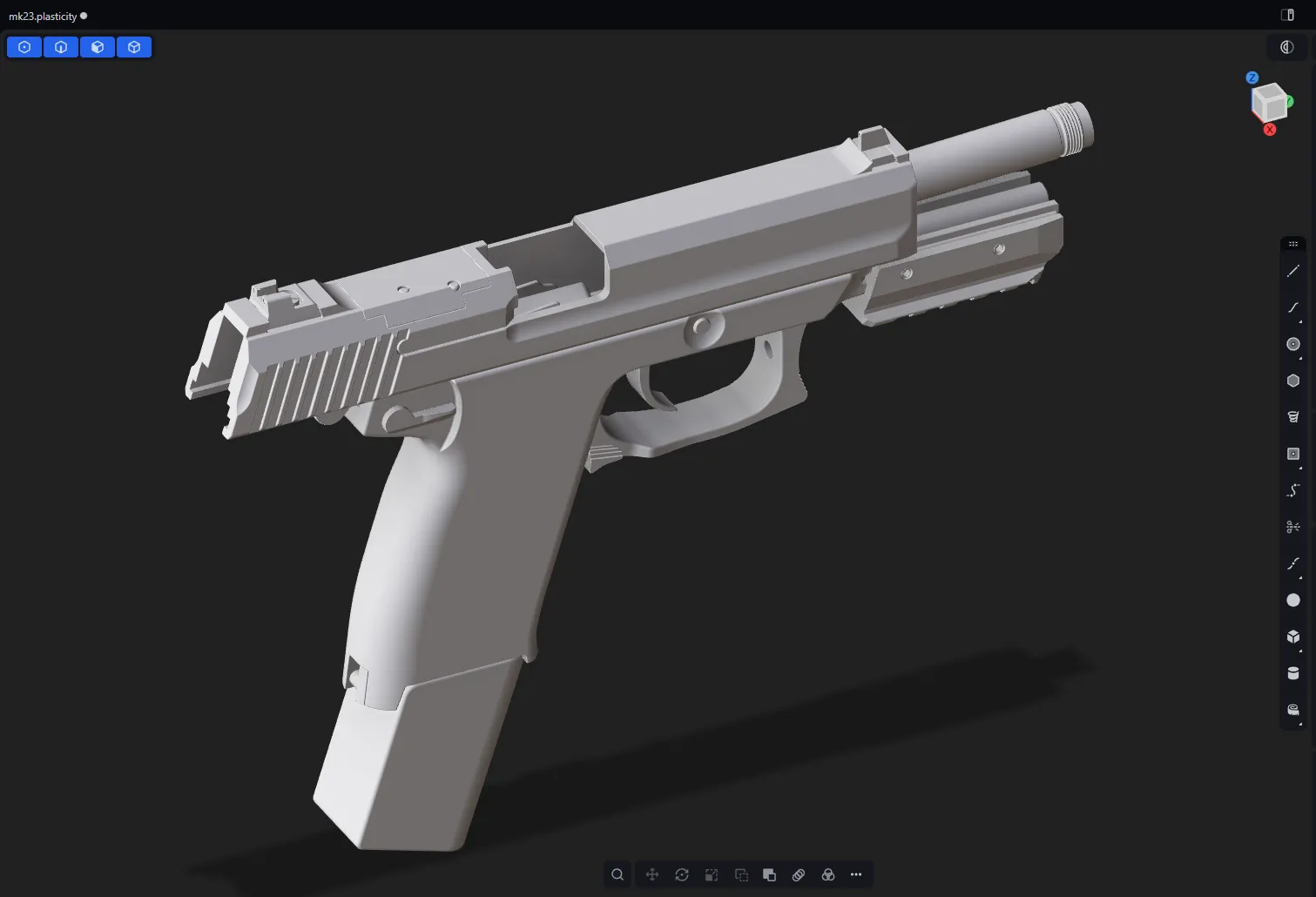 MK23 — CAD view 2