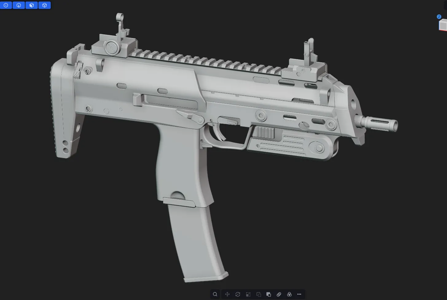 MP7 — CAD view 2