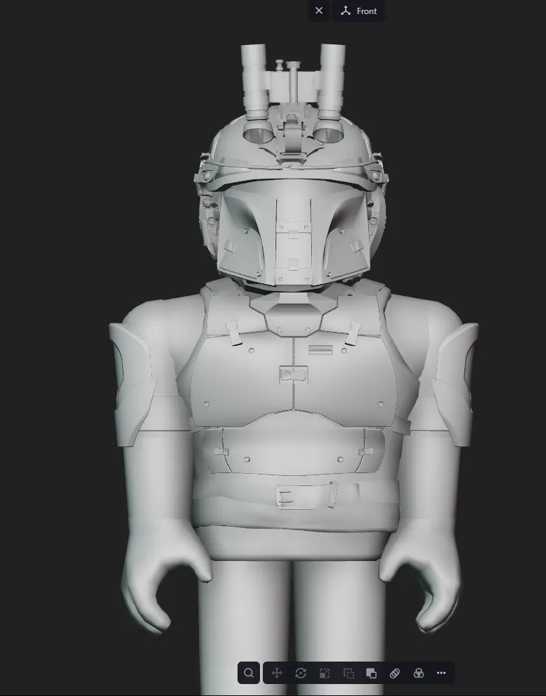 Body Armor — CAD view 2