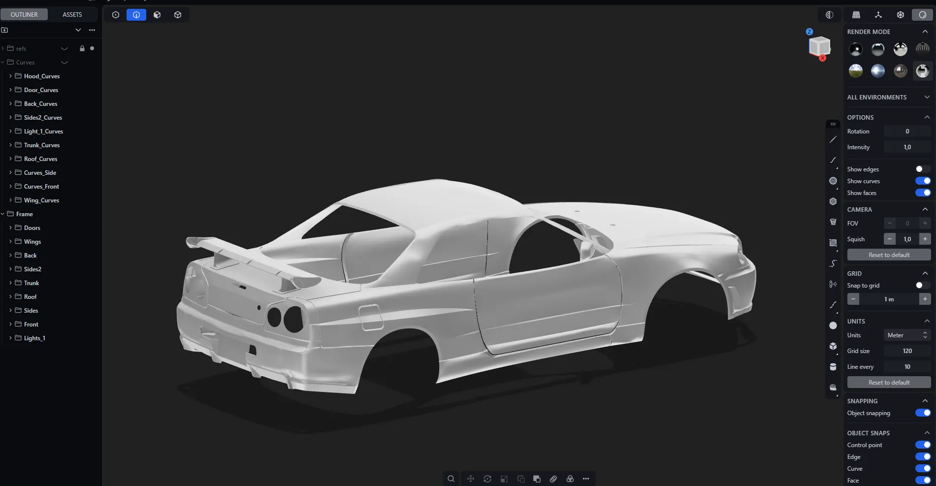 R34 GTR — CAD view 2