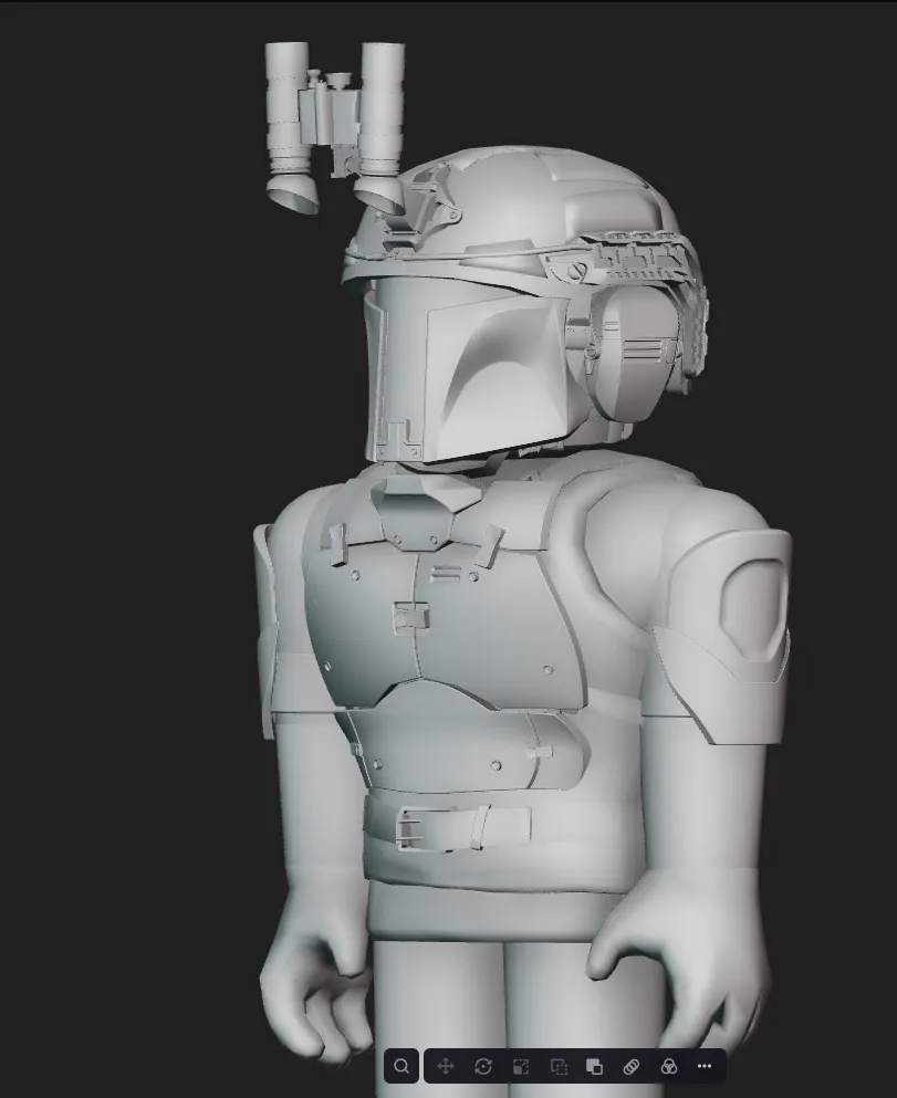 Body Armor — CAD view 3