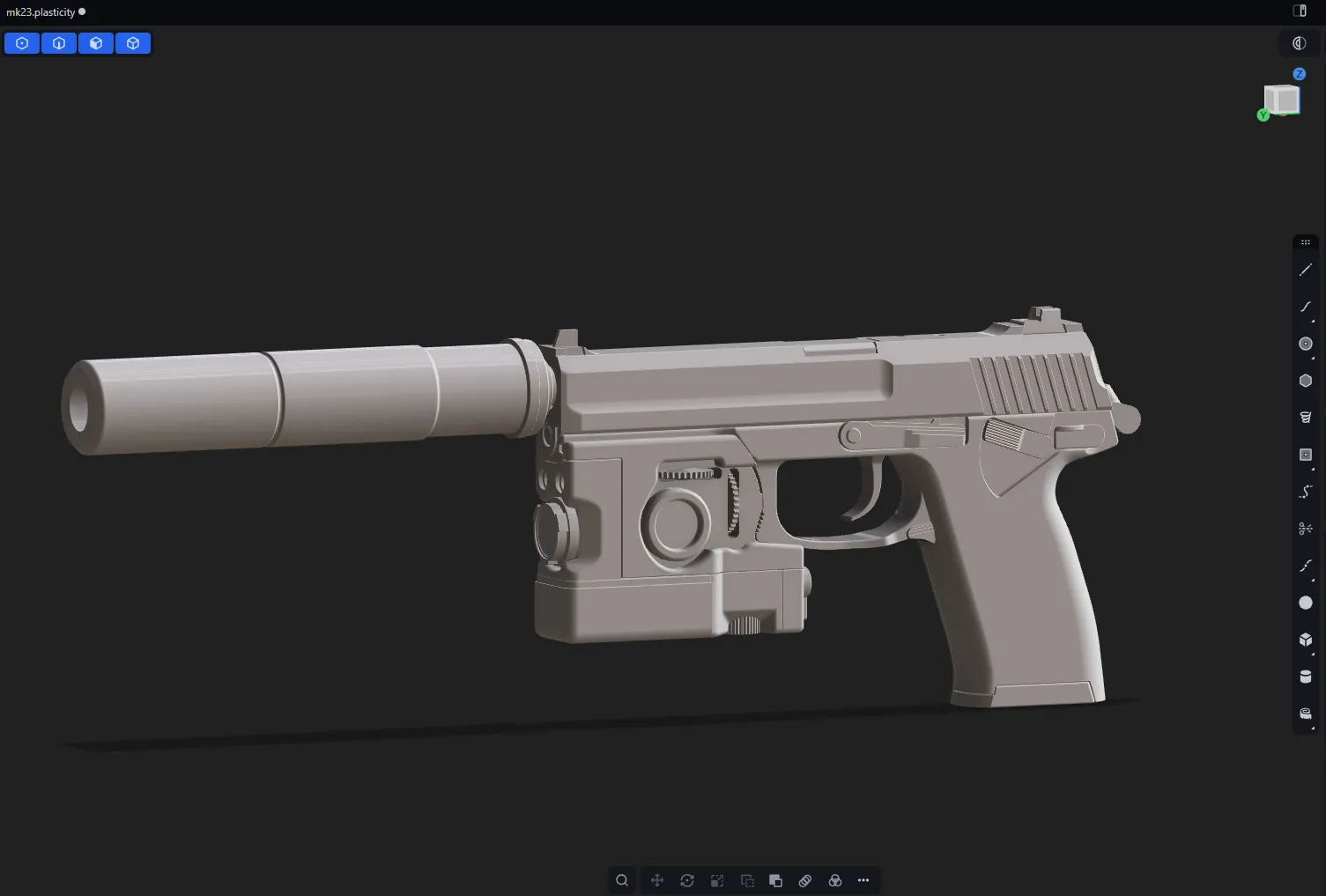 MK23 — CAD view 3