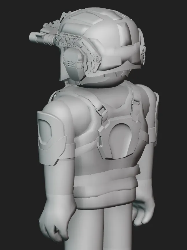 Body Armor — CAD view 4