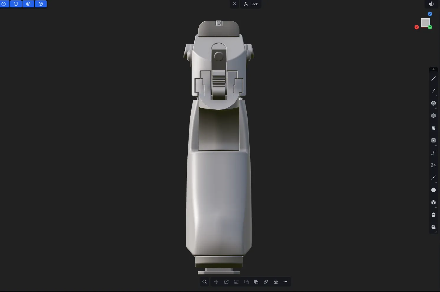 Desert Eagle — CAD view 4