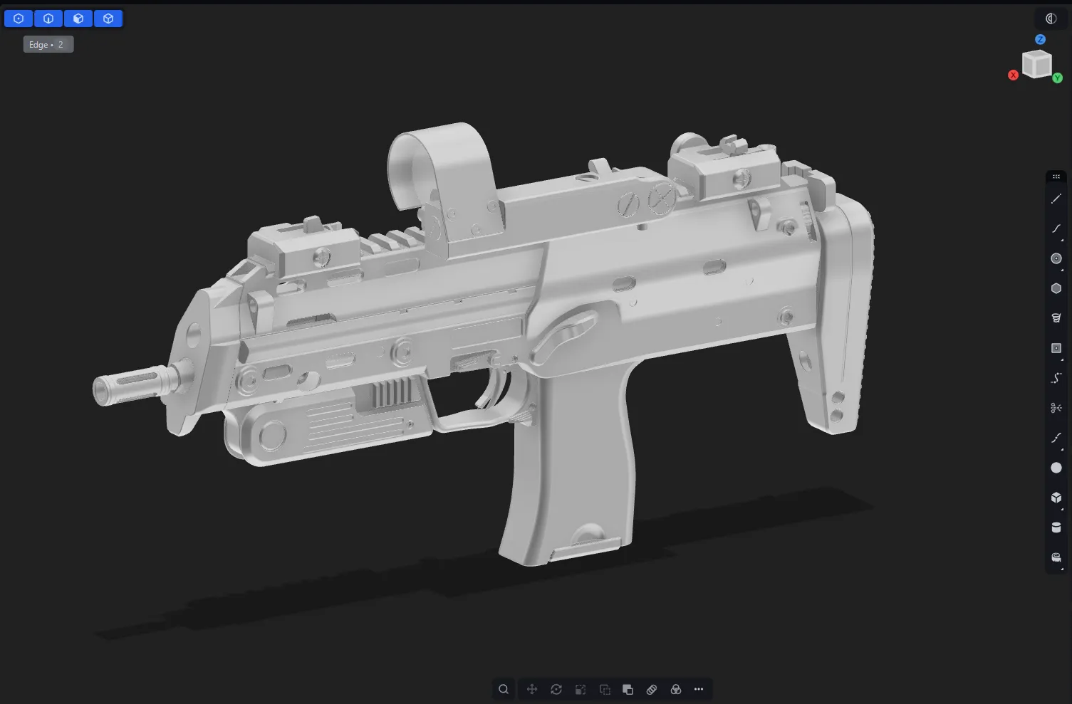 MP7 — CAD view 5