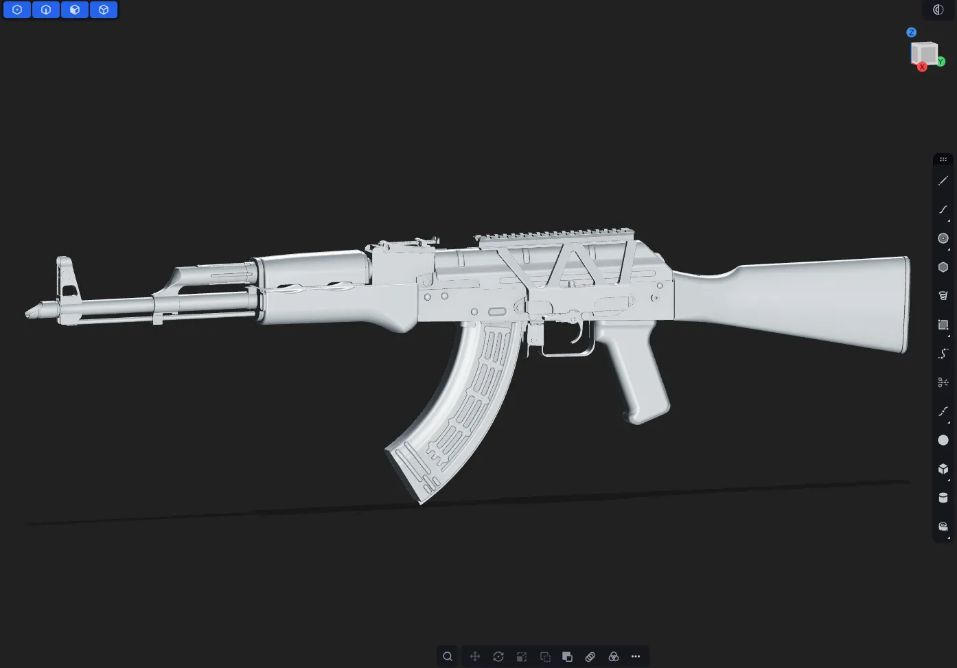 AK Platform — Legacy & Current — CAD view 5