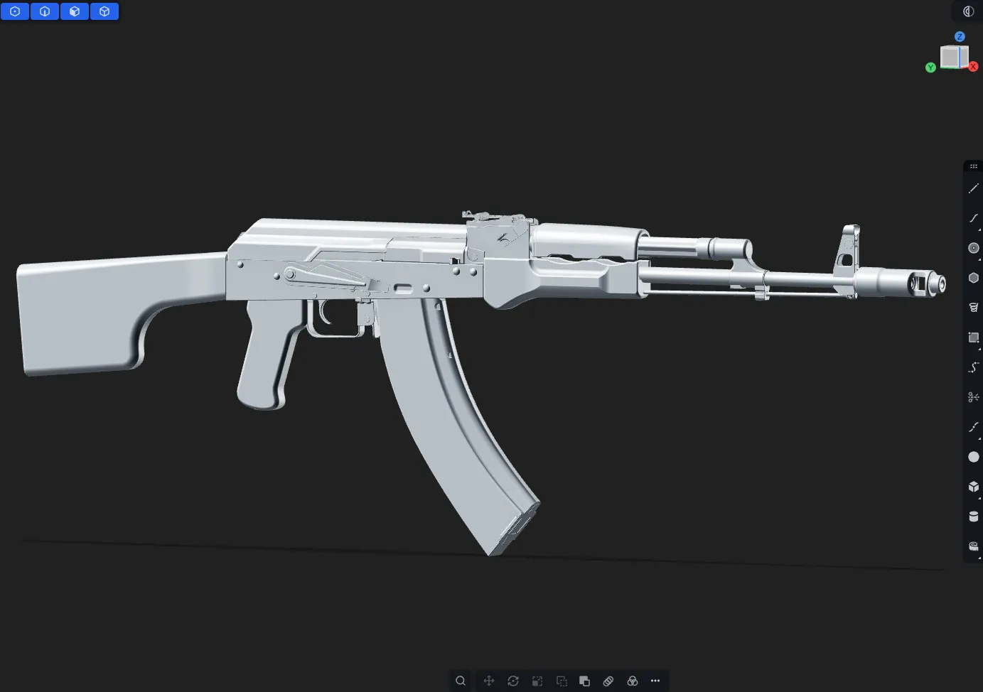 AK Platform — Legacy & Current — CAD view 6