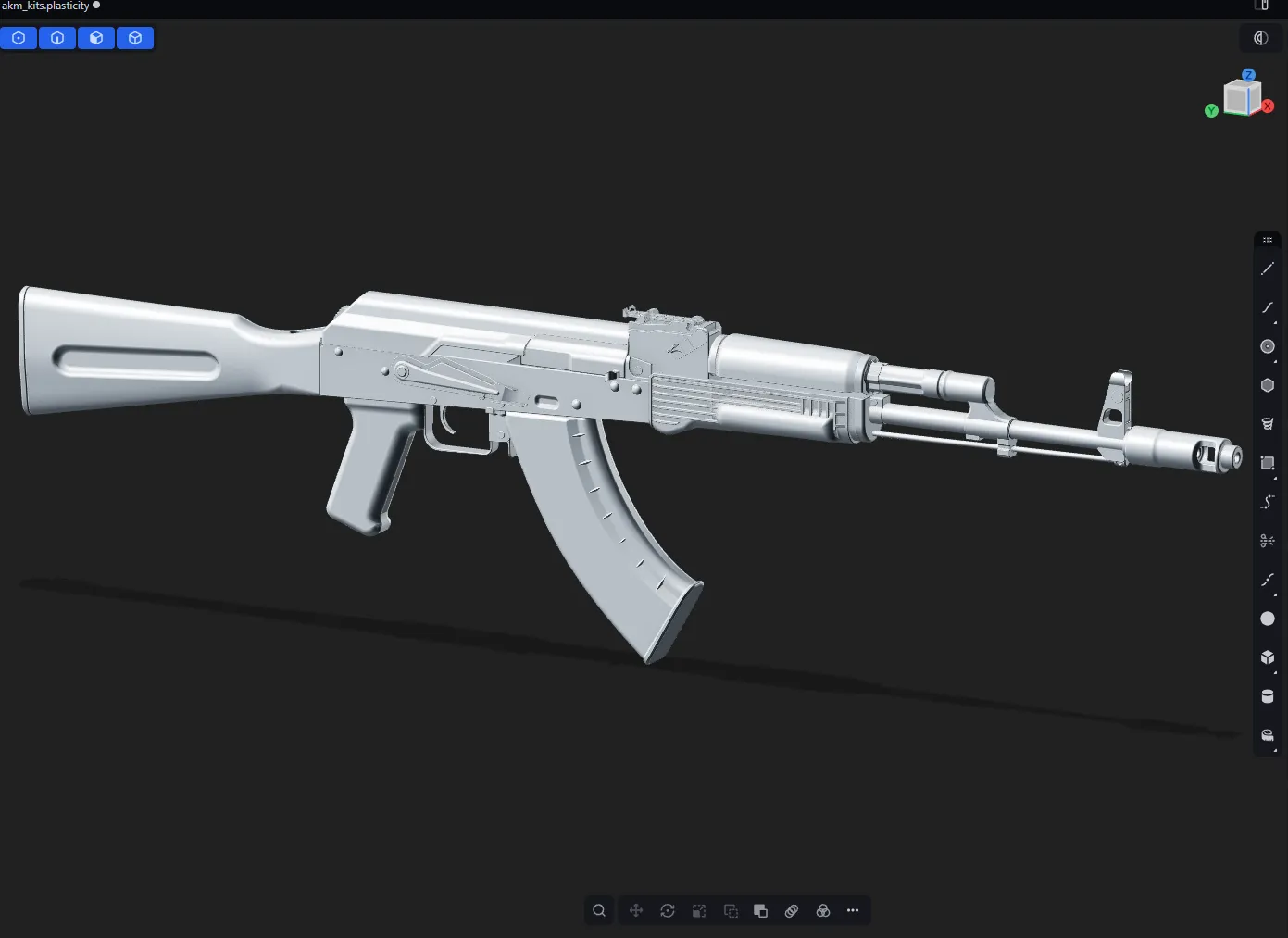 AK Platform — Legacy & Current — CAD view 7