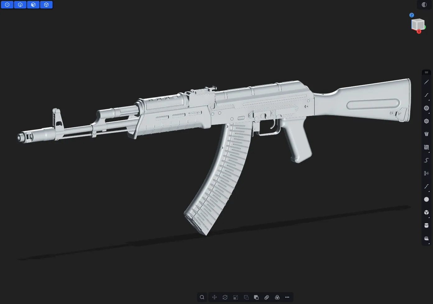 AK Platform — Legacy & Current — CAD view 8