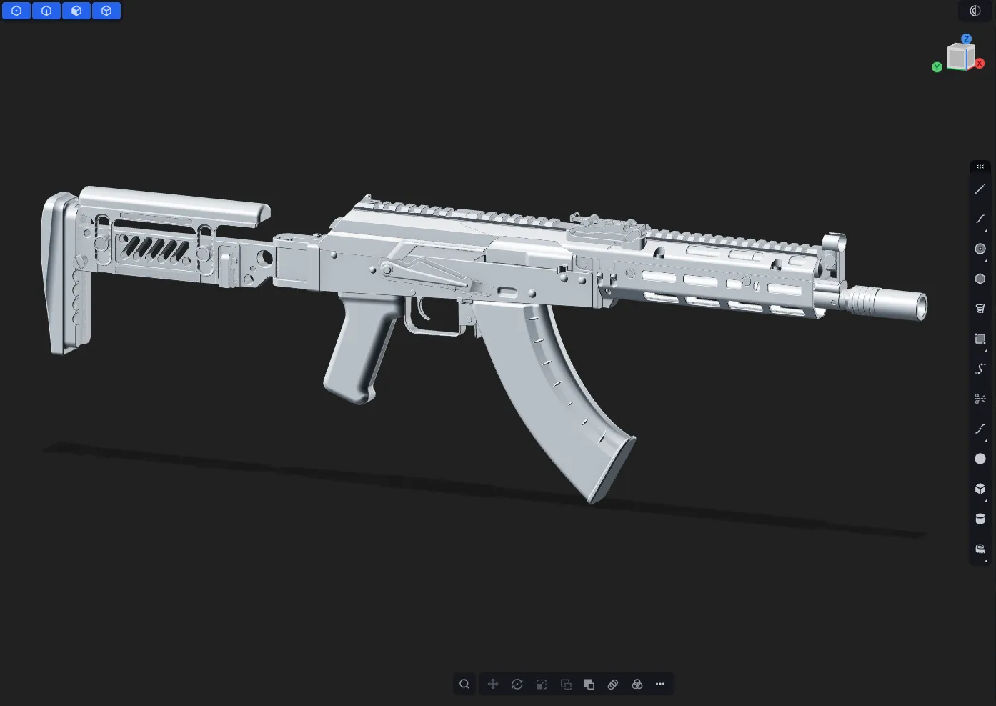 AK Platform — Legacy & Current — CAD view 9