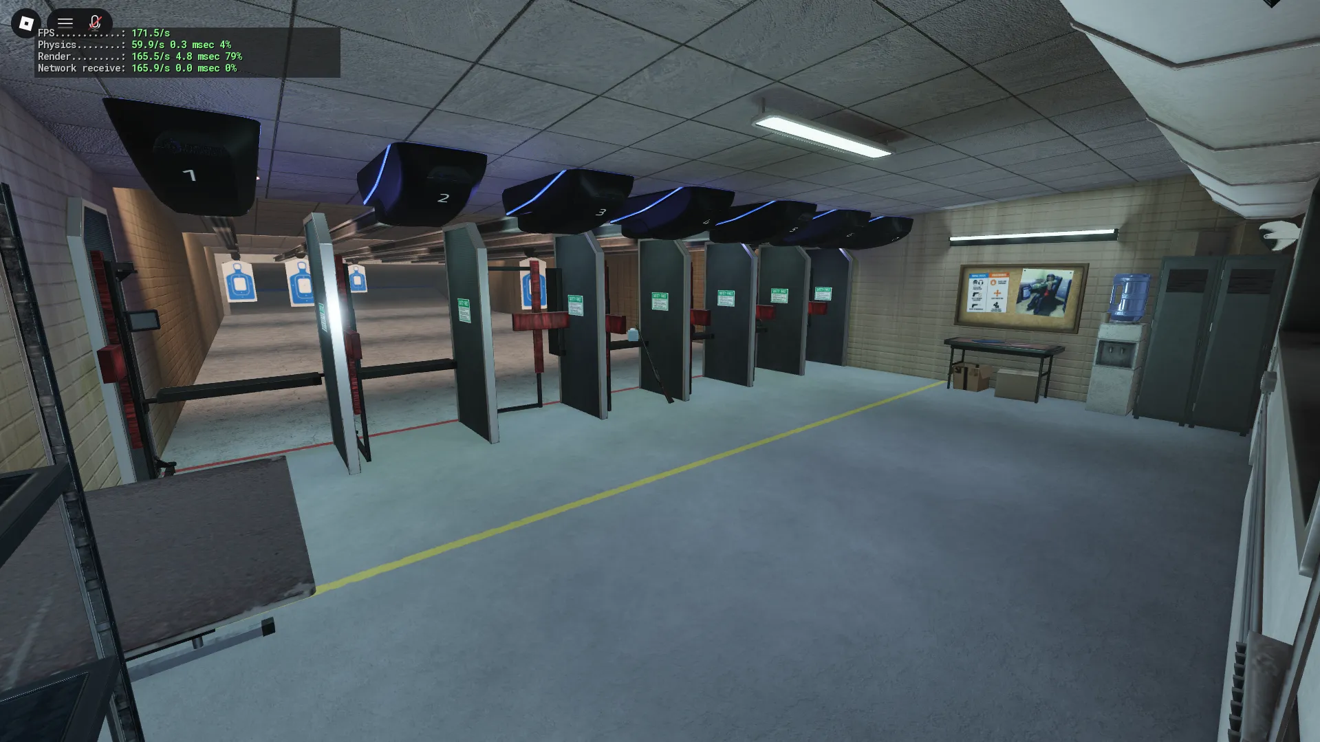 Federal Headquarters — gun range 1