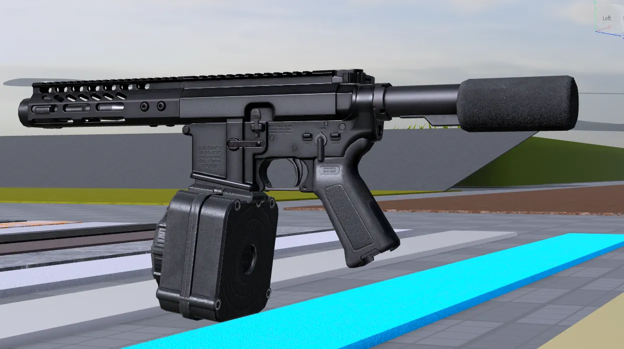 AR Platform — in-game view