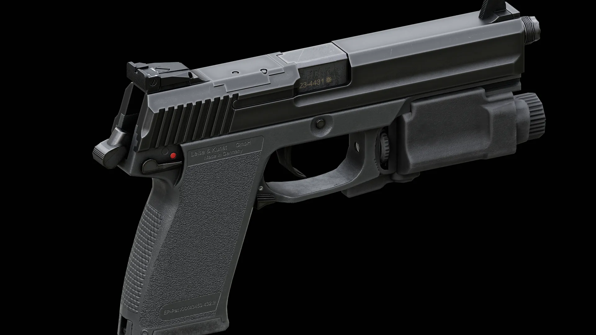 MK23 — finished render 2