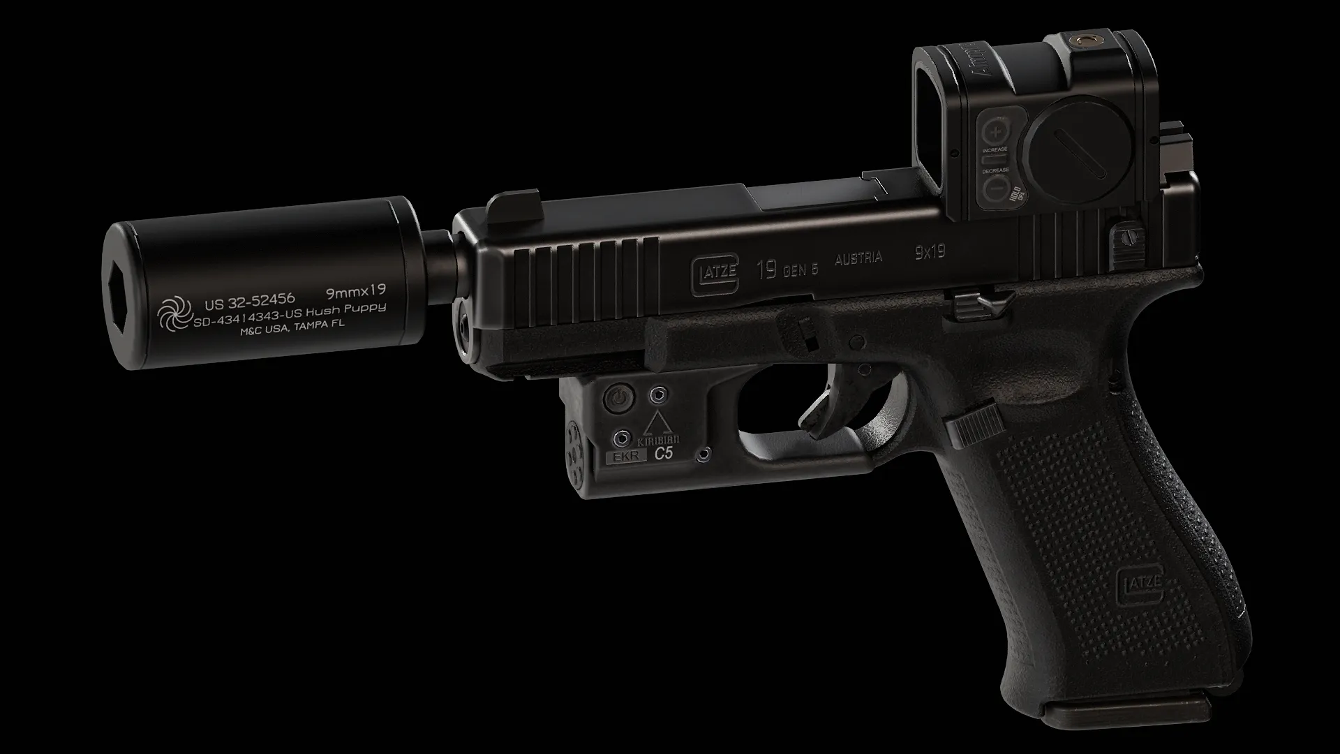 G19 Hush — finished render 2