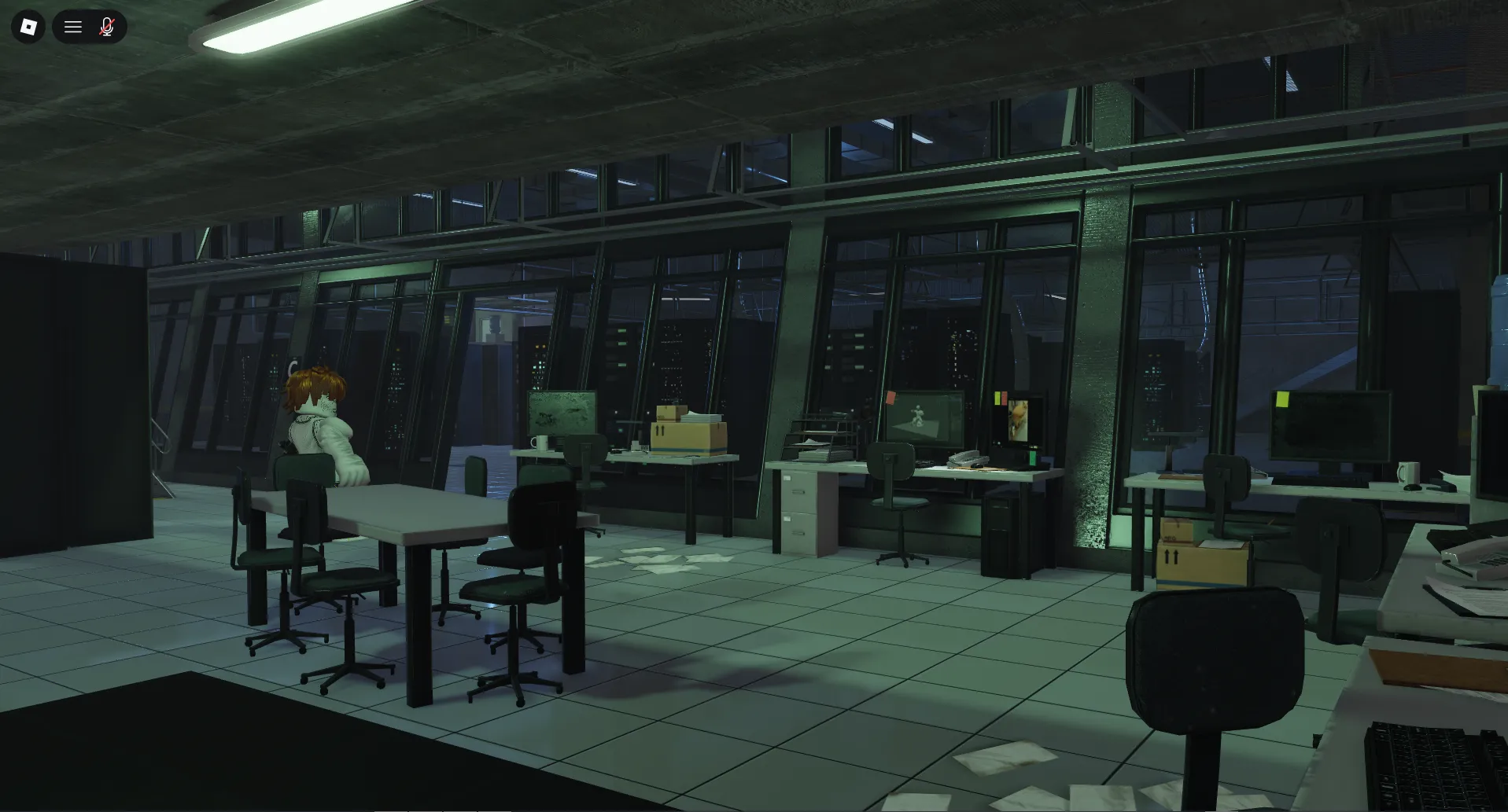Federal Headquarters — server room 4
